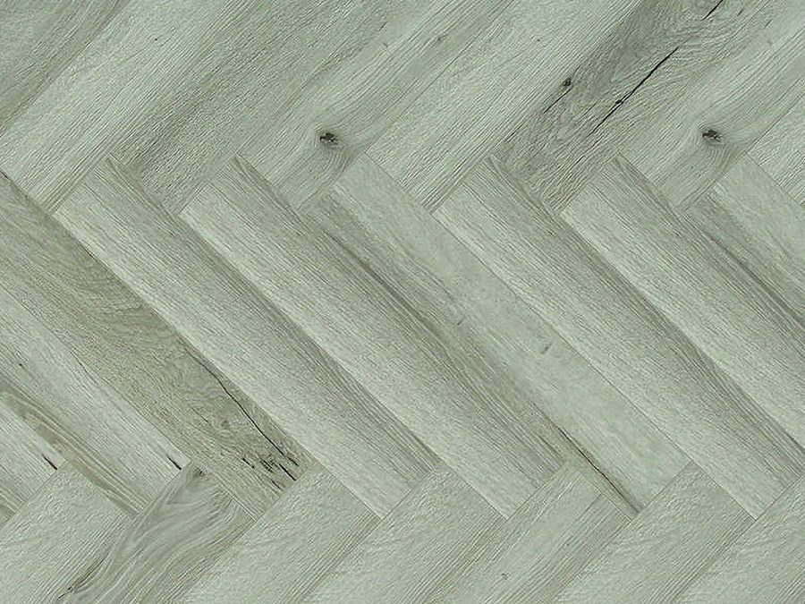 Herringbone 2.0 laminate in Nordic grey oak