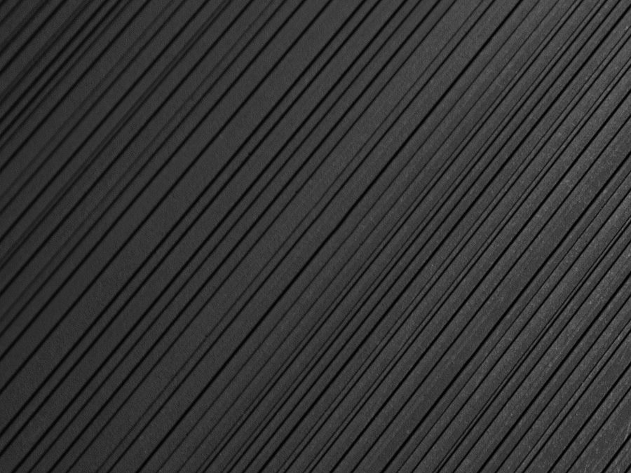 Bonded quartz panel with a fine ribbed texture