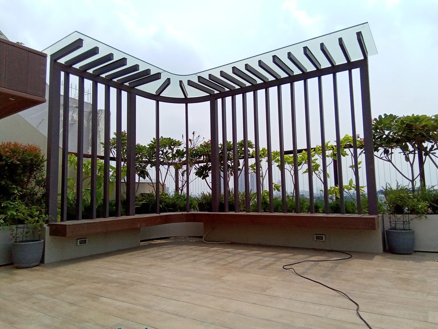 Bamboo and Charcoal Louvres
