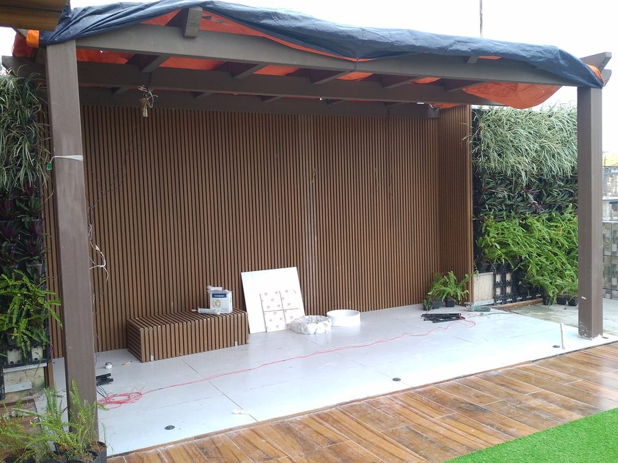 WPC Pergola - Terrace