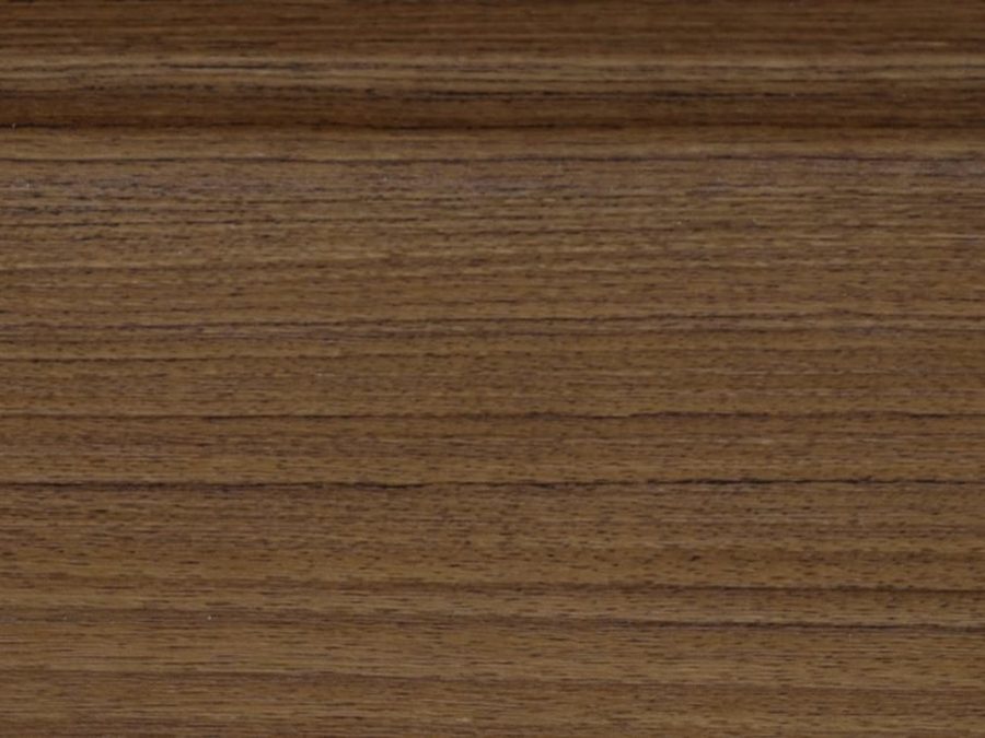 Cressida skirting in a walnut finish