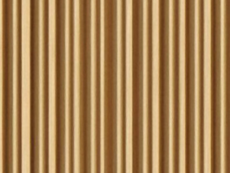 Elemet panels in a brushed gold finish
