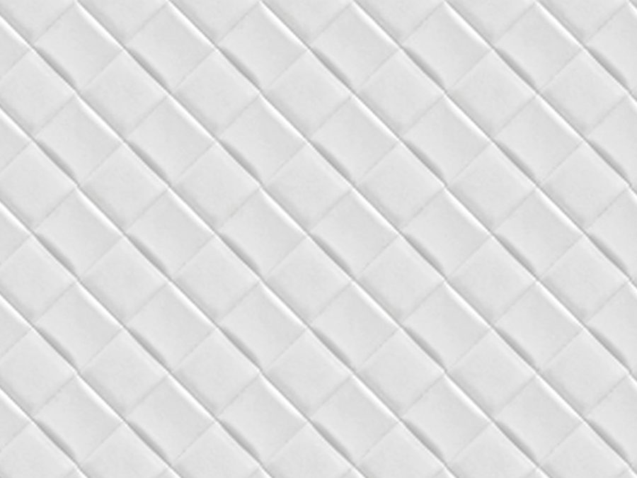 Originals MCS laminate in a white quilted texture