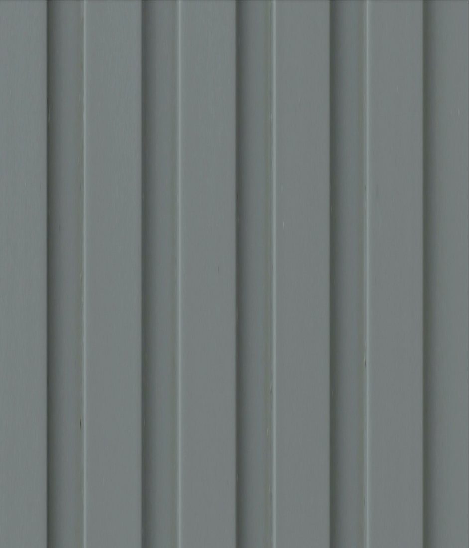 Snazzy Bamboo Louvres fluted profile, charcoal finish